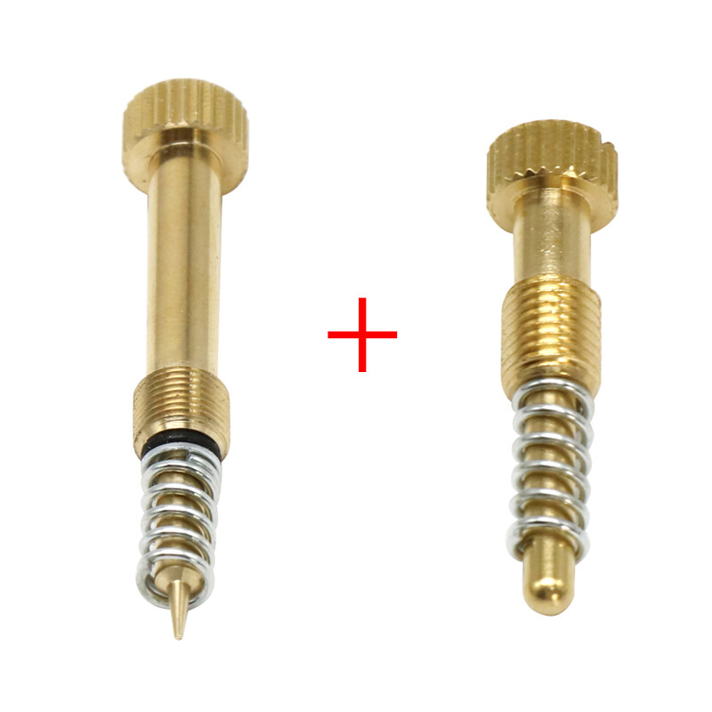 Air Fuel Mixture Screw + Idle Speed Adjustment Screw for Mikuni
