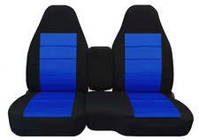 Front Truck Seat Covers Fits Mazda B3000 B4000 B2500 B2300 94-09 6040 Wconsole