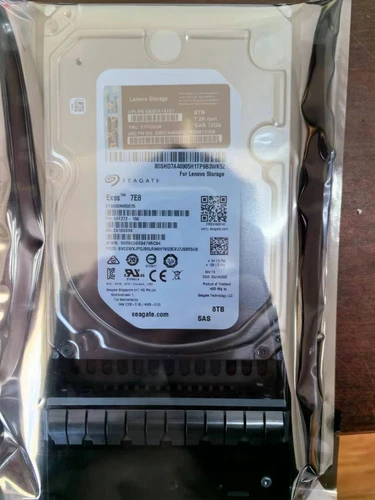 NEW Lenovo Thinksystem DE 4XB7A14101 01PG624 3.5 in 8TB 7.2K SAS 12G Hard Drive - Picture 1 of 4