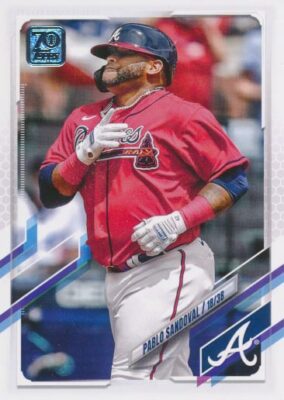 2021 Topps Update #US313 PABLO SANDOVAL - Atlanta Braves