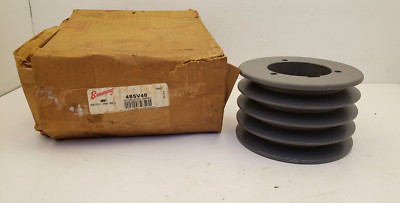 BROWNING 4B5V48 V-BELT SHEAVE, 4 GROOVE, 5/8 TO 2-1/4" BORE DIA., 5.08 ...