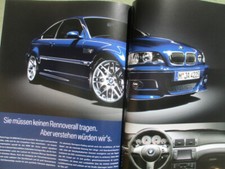 BMW M3 E46 coup� & Cabriolet+Competition Paket 9/2005 NEU brosch�re +Preisliste