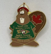 Montreal Canada Zuhrah Shrine Masonic Shriner Masons Enamel Lapel Hat Pin