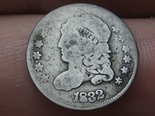 1832 Capped Bust Half Dime- About Good Details