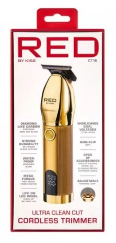Red By Kiss Ultra Clean Cut Cordless Trimmer CT16 - Picture 4 of 4