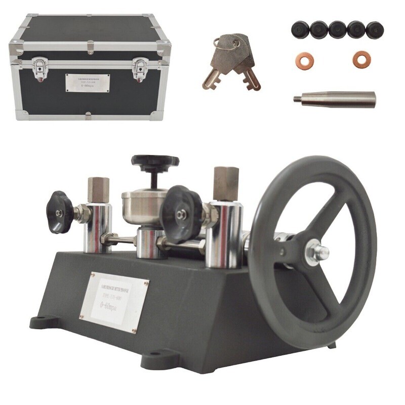 Stainless Steel YJY-600 Pressure Gauge Calibrator Pump Tester