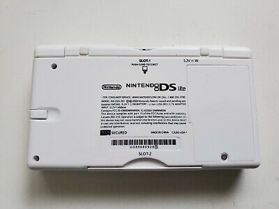 Nintendo DS Lite polar white Handheld Console 45496717742| eBay Nintendo DS Lite polar white Handheld Console 45496717742| eBay