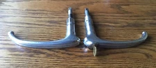 1939~1946 GMC Chevrolet DOOR HANDLE SET w/KEY vtg 1930s 1940s GM pickup lock