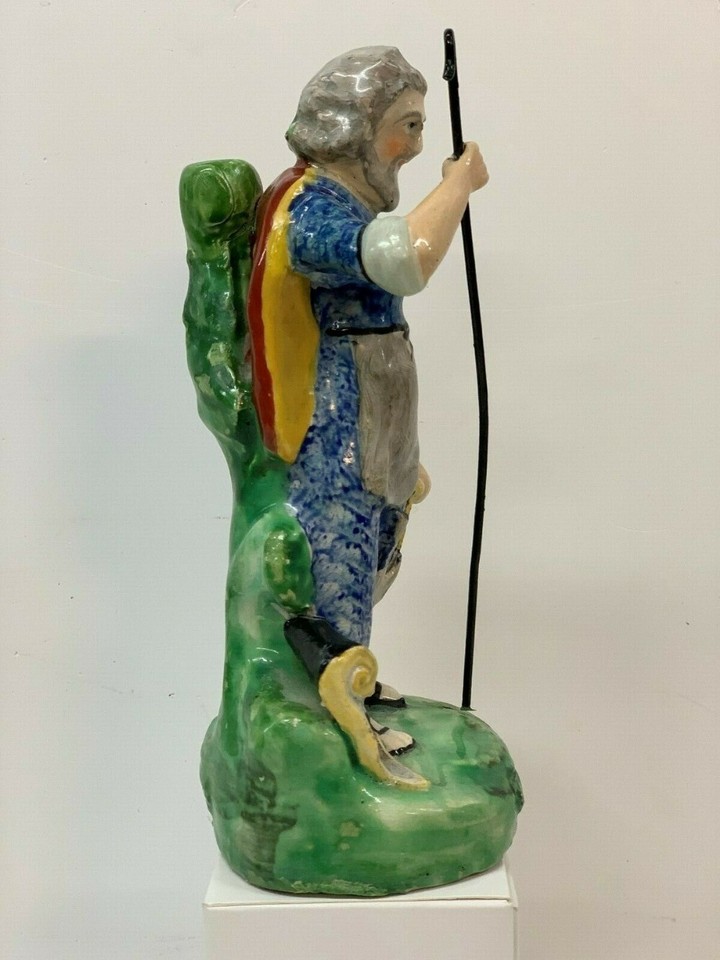 Antique Ralph Salt Staffordshire Pottery Figure Of St. Matthew C1820 eBay