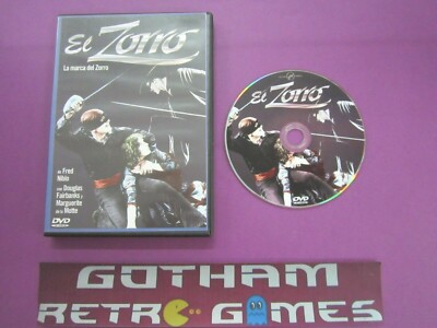 EL ZORRO La Marca Del Zorro / 1920 / Pelicula En DVD / R-2