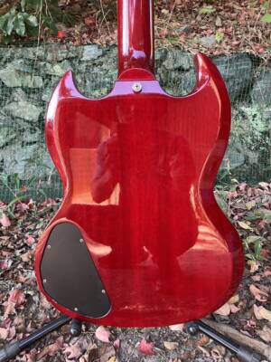 Electric Guitar Greco SS63-60 SG Type Red 1988 O-cut Logo | eBay