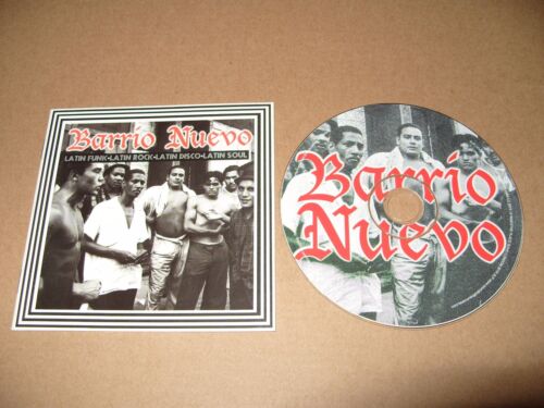 Barrio Nuevo Latin Funk/Rock/Disco/Soul 13 track cd 1999 cd vg+/inlays Ex - Imagen 1 de 3