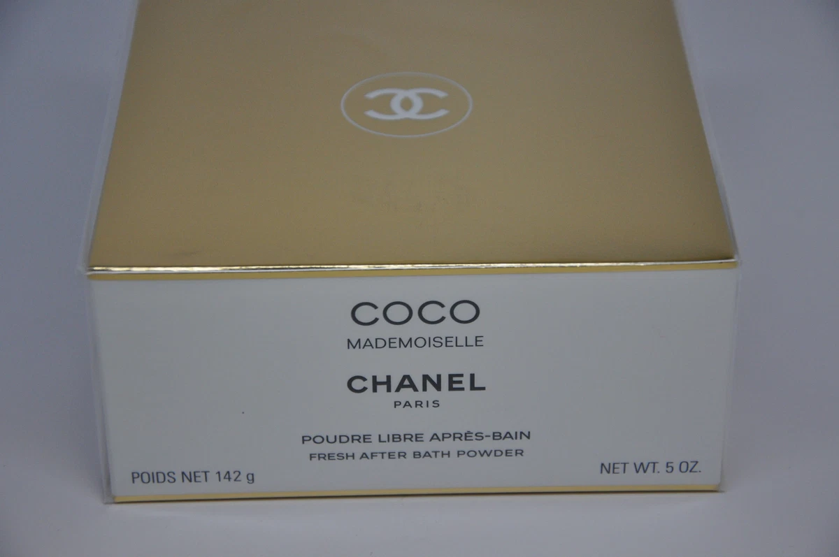 SEALED CHANEL COCO MADEMOISELLE FRESH PERFUMED AFTER BATH DUSTING POWDER  5oz/142