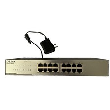 New D-Link Ethernet Switch 16 Port Gigabit Un...