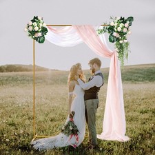  1.5 2 m Wedding Backdrop Stand Rectangle Frame for Ceremony Decorations