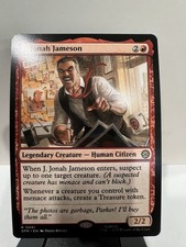 J. Jonah Jameson - 81 - SPM - NM - MTG Magic the Gathering