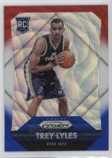 2015-16 Panini Prizm Rookies Red White & Blue Prizm Trey Lyles #334 1o1f