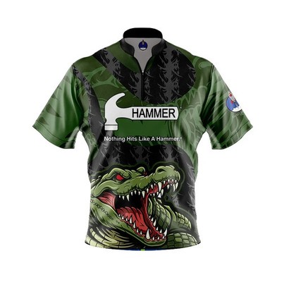 (Custom Name & Logo) - Hammer Swamp Reaper Bowling Jersey Shirt Size S-5XL NEW
