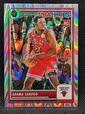 Adama Sanogo Chicago Bulls 2023-24 Hoops Premium Stock Seismic Prizm Rookie