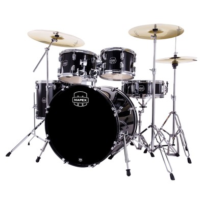 Mapex Comet Stage Complete Set Dark Black - Drum-Set