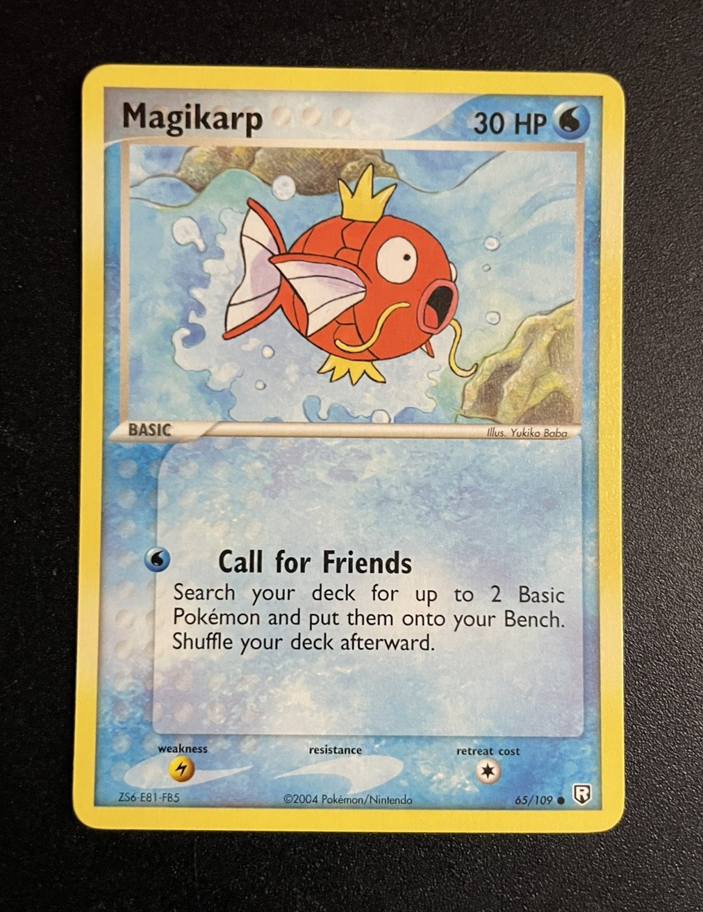 Magikarp | 65/109 | EX Team Rocket Returns | Pokemon Card | NM