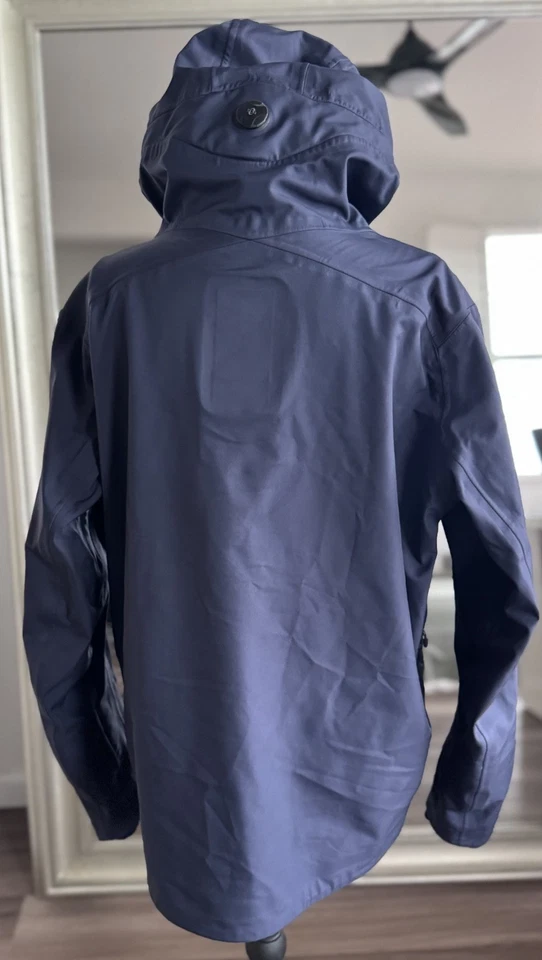 ALLTERRAIN BY DESCENTE STREAMLINE BOA SHELL GRAPHITE NAVY JACKET MENS SIZE L - Image 4 of 4