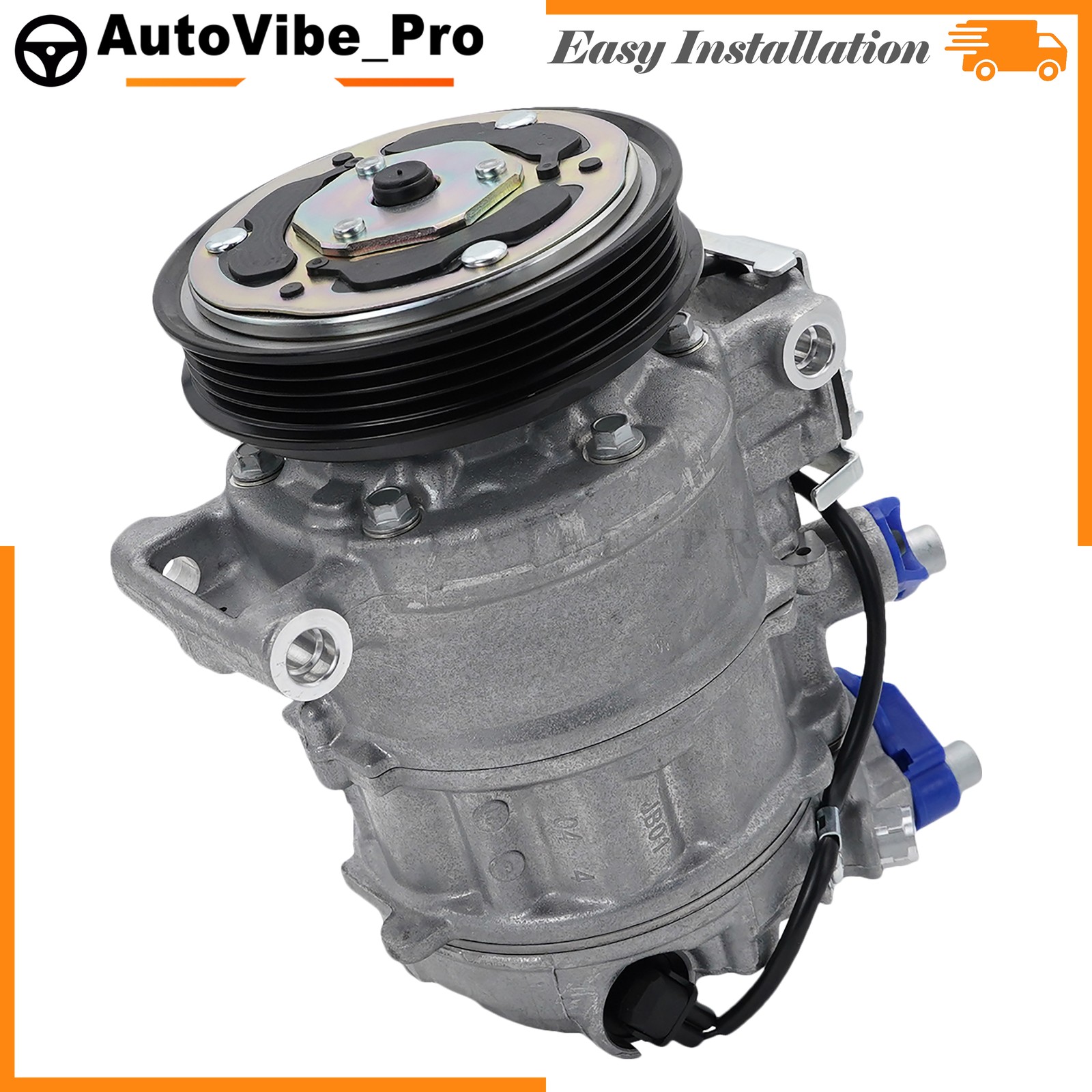 NEW A/C Compressor 4M0816803N Fits 17-23 Bentley Bentayga W12 6.0L US