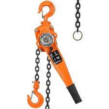 0.5-3T Manual Lever Chain Hoist 5-20ft Lift for Industrial Use 360°Rotation Hook