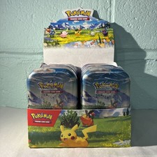 Pok mon Ascended Heroes Mini Tin Display 10 Booster Tins sealed