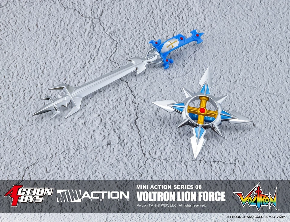 Juguetes de acción en stock Mini Action Voltron - Lion Force con piezas adicionales! Foto 3 de 4