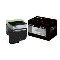 Original Lexmark 800X1 80C0X10 Toner Schwarz