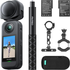 360 Weatherproof 360  Action Camera - 5.7K 360 Video with 1/2" 48MP Sensors, 72M