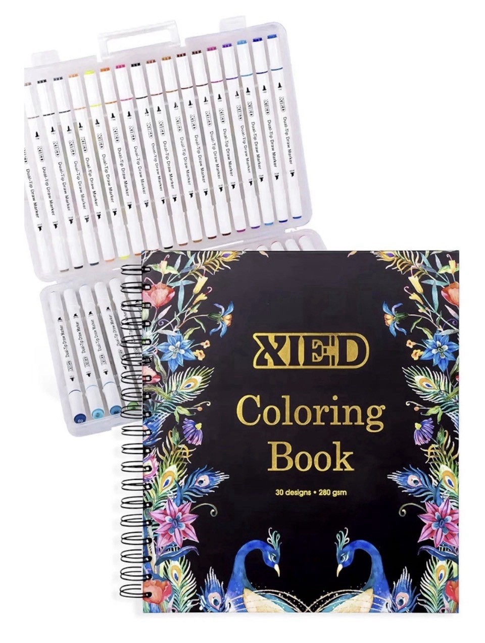 & Coloring Book For Adults To Relax And Relieve Anx