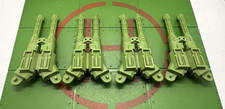 GI Joe The General Vehicle Parts Green Cannons w tabs 1990 Original ARAH Hasbro