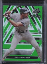 2024 Press Pass Premium #PPB-17 Dave Winfield Green Prismatic #/8