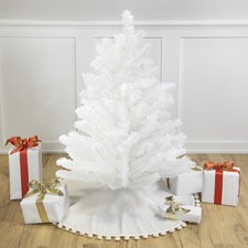Northlight 3' Snow White Artificial Christmas Tree - Unlit