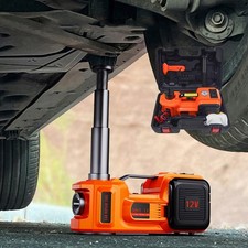 Elektrischer Wagenheber 5T 12V Hebebühne SUV Auto mit Pumpe & LED Hydraulischer