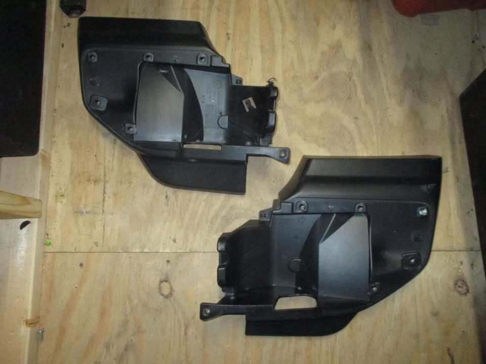 2018-26 Jeep Wrangler JL Sport Front Bumper Splash Guards Left & Right 6QZ88TRA