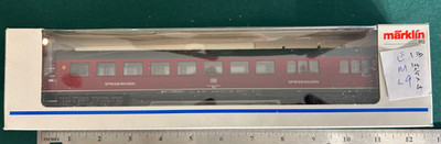 Märklin H0 43240 Dining Car WRügen DSG Excellent/Original Packaging D121