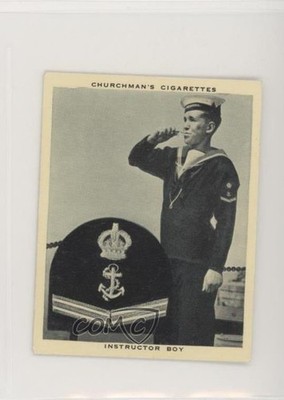 1937 Churchman's Navy At Work Tobacco Instructor Boy #4 z6d