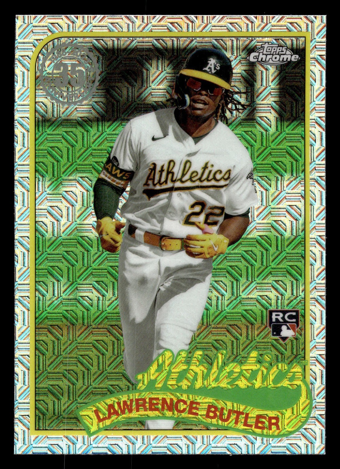 2024 Topps 1989 Topps Chrome Silver Pack Lawrence Butler #T89C-57 RC