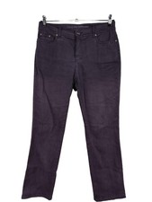 ANNA MONTANA Röhrenjeans Damen Jeans Gr. DE 42 lila Casual-Look