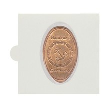 Hartberger M&uuml;nzr&auml;hmchen mit ovalem Ausschnitt, selbstkl. 1000er Pack 8321243 Neu