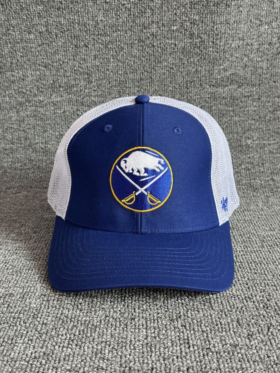'47 Brand Buffalo Sabres Trucker Snapback Blue White NHL Hat