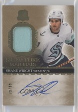 2023 Upper Deck The Cup Signature Materials 29/99 Shane Wright #SM-SW Auto 0o5t