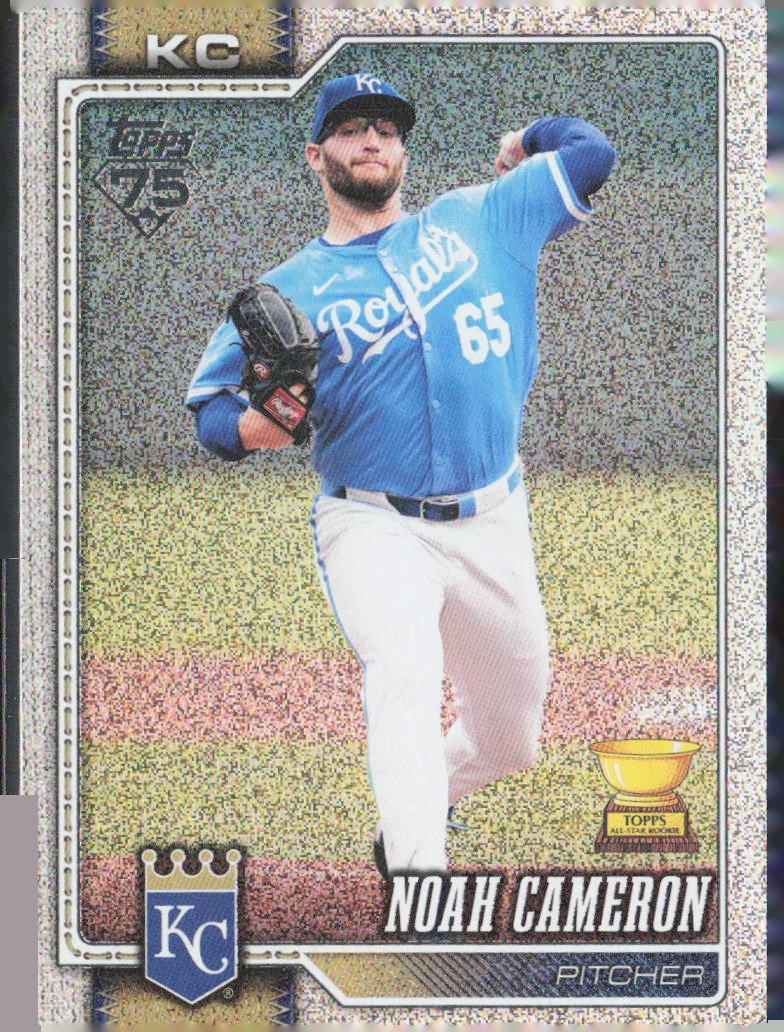 2026 Topps #461 Noah Cameron Sandglitter Foil