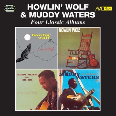Audio Cd - Howlin' Wolf / Muddy Waters - Four Classic Albums (2 Cd)  - Avid Ente