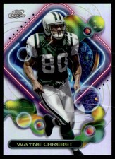 WAYNE CHREBET 2024 TOPPS COMPOSITE FOOTBALL CHROME COSMIC REFRACTORS NEW YORK