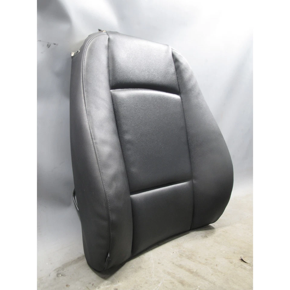 BMW E92 2007-2013 serie 3 asiento delantero derecho respaldo cojín vinilo negro OEM Foto 4 de 4