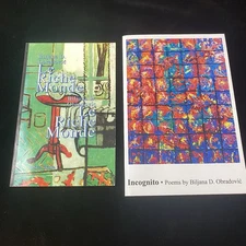“Le Riche Monde” & “Incognito” by Biljana D. Obradovic Both Signed Book Lot